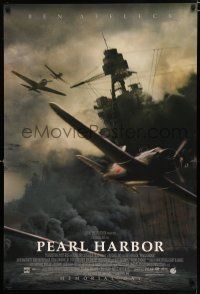 5c544 PEARL HARBOR battleship style advance DS 1sh '01 Ben Affleck, Josh Hartnett, Beckinsale, WWII