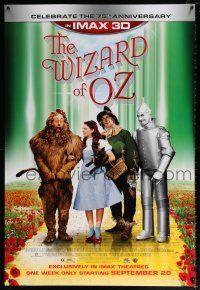 5c822 WIZARD OF OZ rated G advance DS 1sh R13 Victor Fleming, Judy Garland all-time classic!