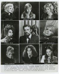 5d149 BLUEBEARD 8x10 still '72 serial killer Richard Burton & his sexy eight victims!