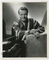 5d221 CITIZEN KANE 8.25x10 still '40 great portrait of Orson Welles in robe by Ernest A. Bachrach!
