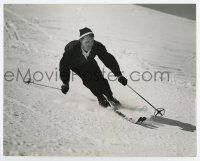5d237 CRAIG HILL 7.5x9.5 news photo '50s the up and coming Hollywood actor skiing at Sun Valley!