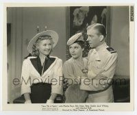 5d388 GIVE ME A SAILOR deluxe 8.25x10 still '38 Martha Raye between Betty Grable & Jack Whiting!