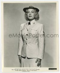 5d427 HERE COME THE WAVES 8.25x10 still '44 pretty Betty Hutton in Navy uniform by Whitey Schafer!