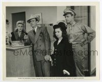 5d469 IT AIN'T HAY 8.25x10 still '43 Bud Abbott holds the hand of young Patsy O'Connor in top hat!