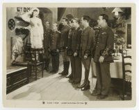 5d551 LILAC TIME 8x10.25 still '28 Colleen Moore salutes young Gary Cooper & soldiers in uniform!