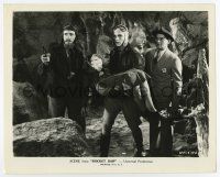 5d603 MARS ATTACKS THE WORLD 8.25x10.25 still '38 Shannon & Kerr w/ Buster Crabbe carrying Rogers!