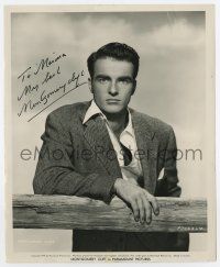 5d635 MONTGOMERY CLIFT 8.25x10 still '49 great handsome young portrait when making The Heiress!