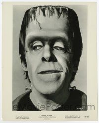 5d645 MUNSTER GO HOME 8x10 still '66 best portrait of Fred Gwynne as Frankenstein-like Herman!