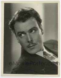 5d685 NILS ASTHER 8x10.25 still '33 head & shoulders portrait from Right to Romance by Bachrach!