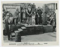 5d770 ROBE 8x10.25 still '53 Victor Mature as Demetrius being sold at the slave market!