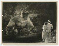 5d826 SON OF KONG 8x10.25 still '33 fx image of Mack & Armstrong w/giant ape sinking in quicksand!
