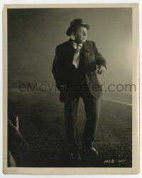 5d849 STREET OF SIN 8x10 still '28 terrified Emil Jannings full-length with a gun in his hand!