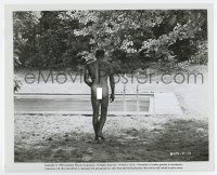 5d868 SWIMMER 8.25x10 still '68 naked Burt Lancaster by swimming pool, directed by Frank Perry!