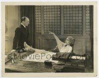 5d923 TOPPER 8x10 still '37 Roland Young stares at ghost Constance Bennett in his chair!