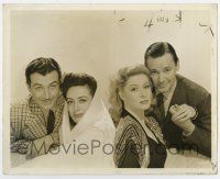 5d964 WHEN LADIES MEET deluxe 8x10 still '41 Joan Crawford, Taylor, Marshall & Garson by Carpenter!