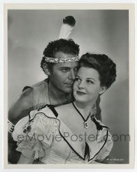 5d965 WHEN THE REDSKINS RODE 8x10.25 still '52 Indian Jon Hall & siren Mary Castle by Cronenweth!