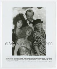 5d975 WITCHES OF EASTWICK 8x10 still '87 Jack Nicholson, Cher, Susan Sarandon,Michelle Pfeiffer