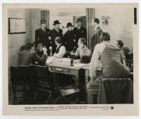 5d209 CHARLIE CHAN AT THE RACE TRACK 8.25x10 still '36 Warner Oland & Keye Luke at bookie joint!