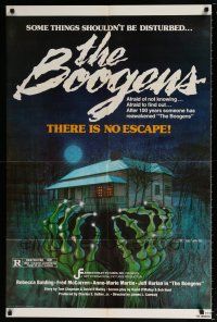 5f129 BOOGENS 1sh '81 some things shouldn't be disturbed, there is no escape, cool horror art!