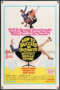 5f412 HOW TO SUCCEED IN BUSINESS WITHOUT REALLY TRYING 1sh '67 see this before your boss does!