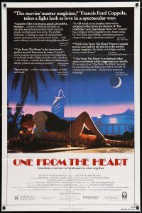 5f646 ONE FROM THE HEART 1sh '82 Francis Ford Coppola, Teri Garr, Nastassja Kinski!