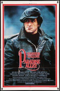 5f666 PARADISE ALLEY style E 1sh '78 cool close-up of director & star Sylvester Stallone!
