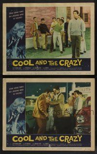 5g905 COOL & THE CRAZY 2 LCs '58 Scott Marlowe, Dickie Jones, Dick Bakalyan, classic '50s!