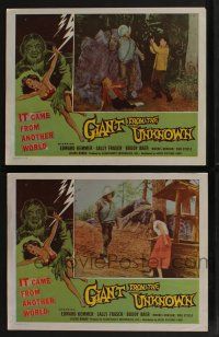 5g926 GIANT FROM THE UNKNOWN 2 LCs '58 Morris Ankrum & Edward Kemmer looking alert!