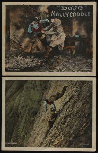5g955 MOLLYCODDLE 2 LCs '20 cool images of Douglas Fairbanks fighting with Wallace Beery!