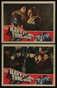 5g960 NAVY COMES THROUGH 2 LCs '42 Pat O'Brien, George Murphy, Jackie Cooper, Jane Wyatt!