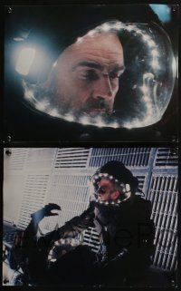 5g776 OUTLAND 4 color 11x14 stills '81 Sean Connery is the only law on Jupiter's moon!