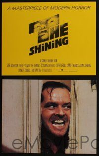5g004 SHINING 13 color 11x14 stills '80 Stephen King & Stanley Kubrick masterpiece of modern horror
