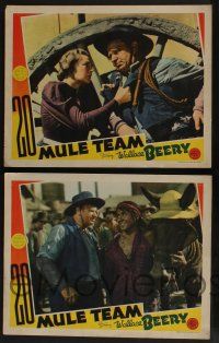 5g673 20 MULE TEAM 5 LCs '40 Wallace Beery, young Anne Baxter, Leo Carrillo!