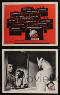 5g035 ADVISE & CONSENT 8 LCs '62 Otto Preminger classic, Fonda, great TC artwork by Saul Bass!