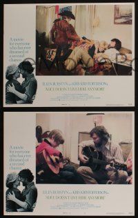5g809 ALICE DOESN'T LIVE HERE ANYMORE 3 int'l LCs '75 Martin Scorsese, Ellen Burstyn, Kristofferson