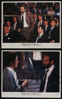 5g064 AWAKENINGS 8 LCs '90 directed by Penny Marshall, Robert De Niro & Robin Williams!