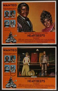 5g249 HEARTBEEPS 8 LCs '81 Andy Kaufman, Bernadette Peters, Randy Quaid, really wacky robots!