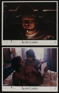 5g286 JACOB'S LADDER 8 LCs '90 Tim Robbins, Elizabeth Pena, Danny Aiello, directed by Adrian Lyne!