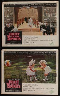 5g756 JULIET OF THE SPIRITS 4 LCs '65 Federico Fellini's Giulietta degli Spiriti!