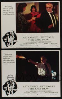 5g318 LATE SHOW 8 LCs '77 Art Carney, Lily Tomlin, Bill Macy, Joanna Cassidy!