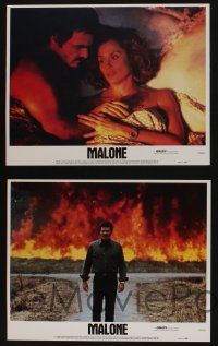 5g343 MALONE 8 LCs '87 cool images of Burt Reynolds, Lauren Hutton, Cliff Robertson!
