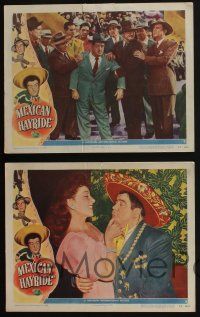 5g768 MEXICAN HAYRIDE 4 LCs '48 Bud Abbott & Lou Costello in Mexico w/ sexy Luba Malina!