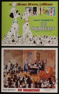 5g023 ONE HUNDRED & ONE DALMATIANS 9 LCs R69 most classic Walt Disney canine family cartoon!