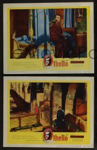 5g857 OTHELLO 3 LCs '55 troubled Orson Welles in the title role, Shakespeare!