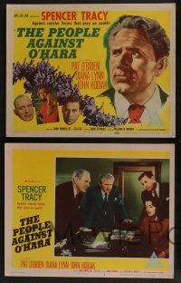 5g413 PEOPLE AGAINST O'HARA 8 LCs '51 Spencer Tracy, Diana Lynn, John Hodiak, John Sturges