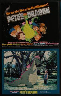 5g024 PETE'S DRAGON 9 LCs '77 Walt Disney, Helen Reddy, Jim Dale, Mickey Rooney!