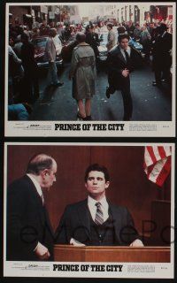 5g426 PRINCE OF THE CITY 8 LCs '81 directed by Sidney Lumet, Treat Williams in New York City!