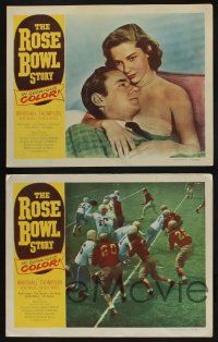 5g454 ROSE BOWL STORY 8 LCs '52 sexiest Vera Miles, Marshall Thompson & young Natalie Wood!