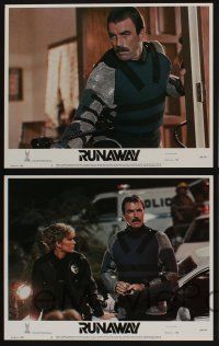 5g455 RUNAWAY 8 LCs '84 Tom Selleck & Cynthia Rhodes battle against killer machines!