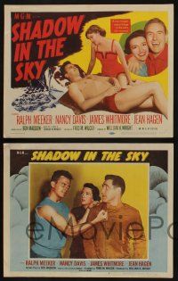 5g468 SHADOW IN THE SKY 8 LCs '52 cool images of Ralph Meeker, Jean Hagen, & James Whitmore!